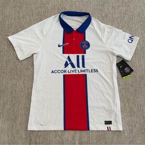 Men’s Size Large Nike Vaporknit Paris Saint-Germain PSG 2020-21 Away Jersey